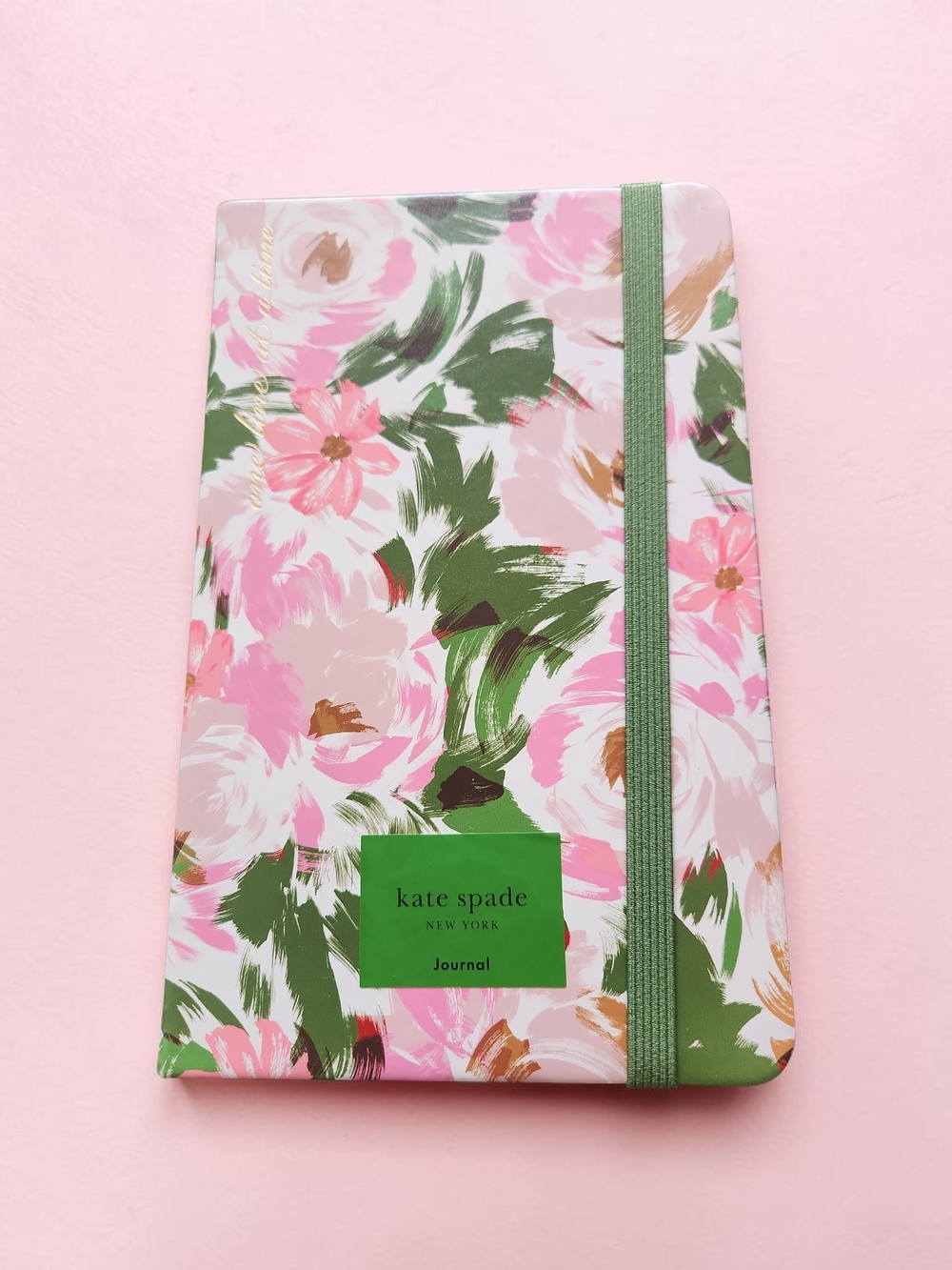 kate spade Pink & Green Floral Hardcover Journal